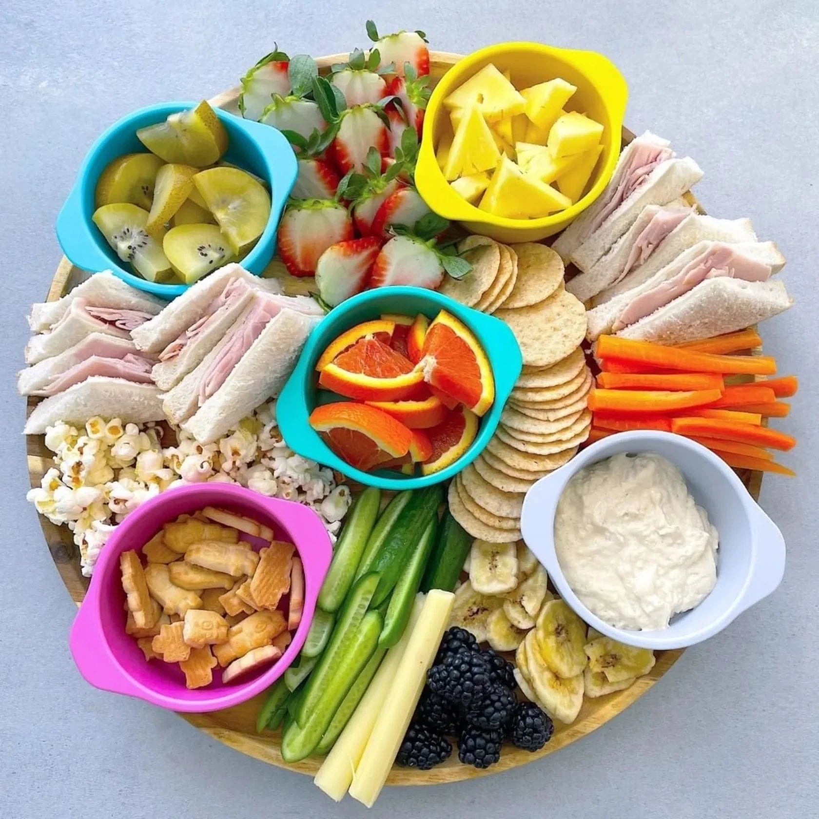 Bobo&Boo Accessory Feeding Plant Based Snack Bowl - Grey