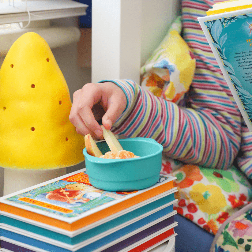 Bobo&Boo Accessory Feeding Plant Based Snack Bowl Set - Lagoon