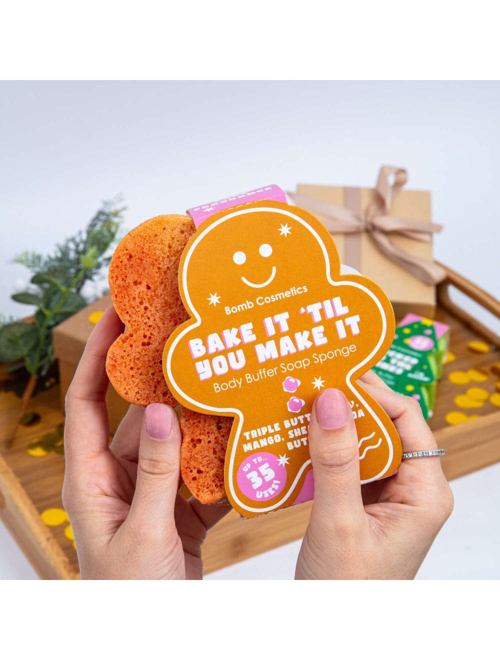 Bomb Cosmetics Girls Accessory Bake it till you make it Body Buffer