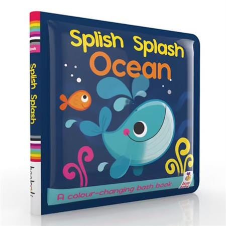 Bookoli Childrens Books Colour Magic Splish Splash Ocean Bath Book