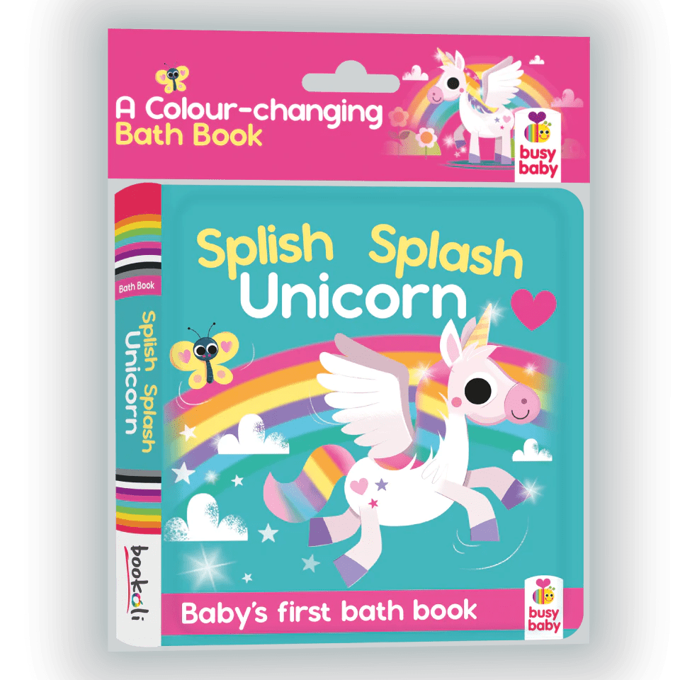 Bookoli Childrens Books Colour Magic Splish Splash Unicorns Bath Book