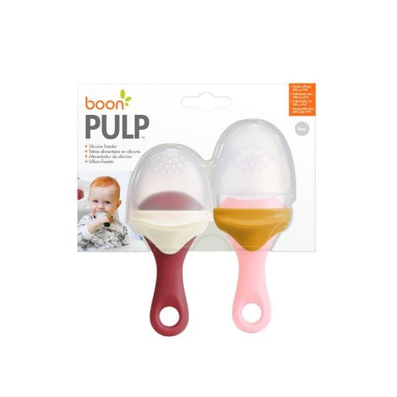 Boon Accessory Feeding Pulp Silicone Feeder 2pk