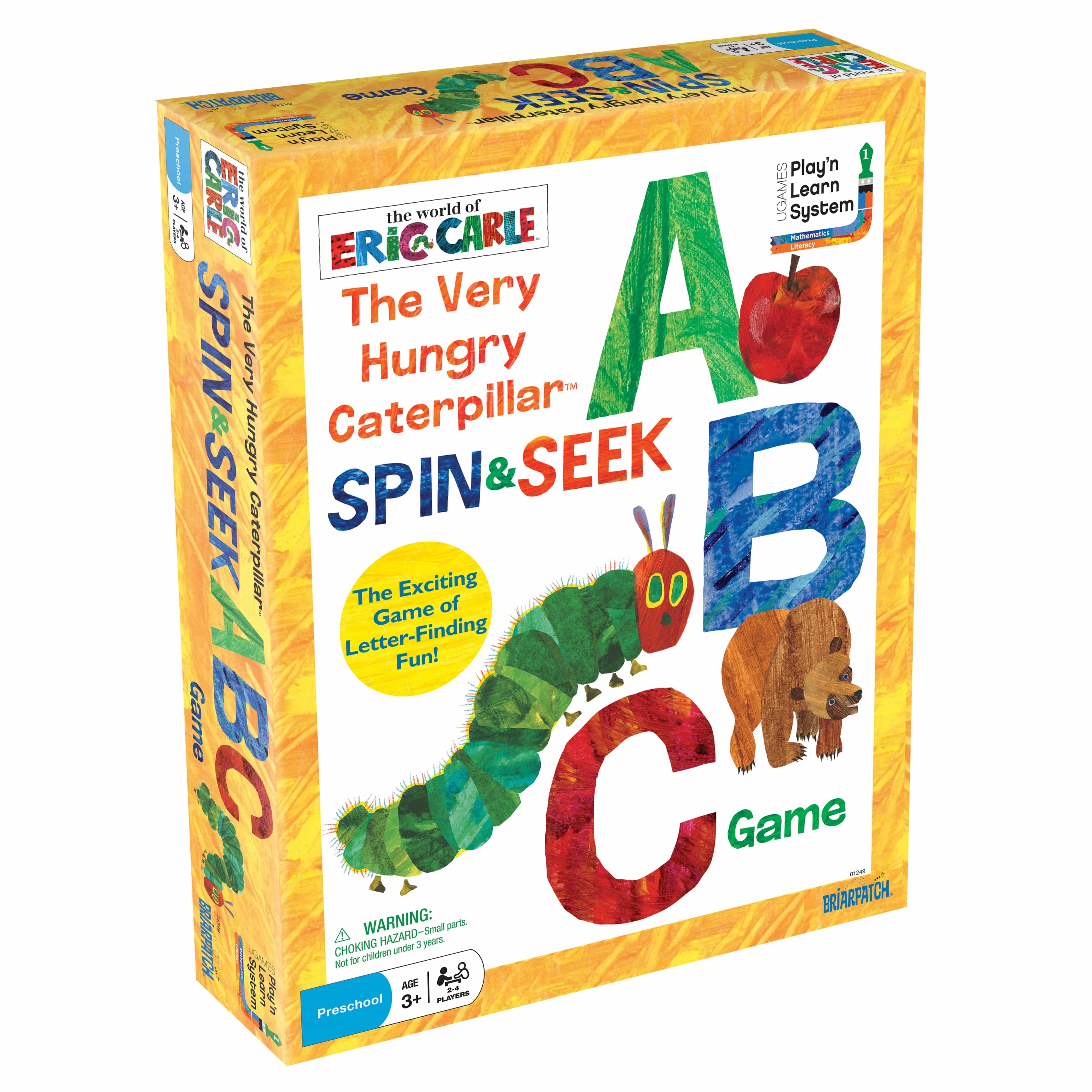 Briarpatch Toys Spin & Seek ABC game