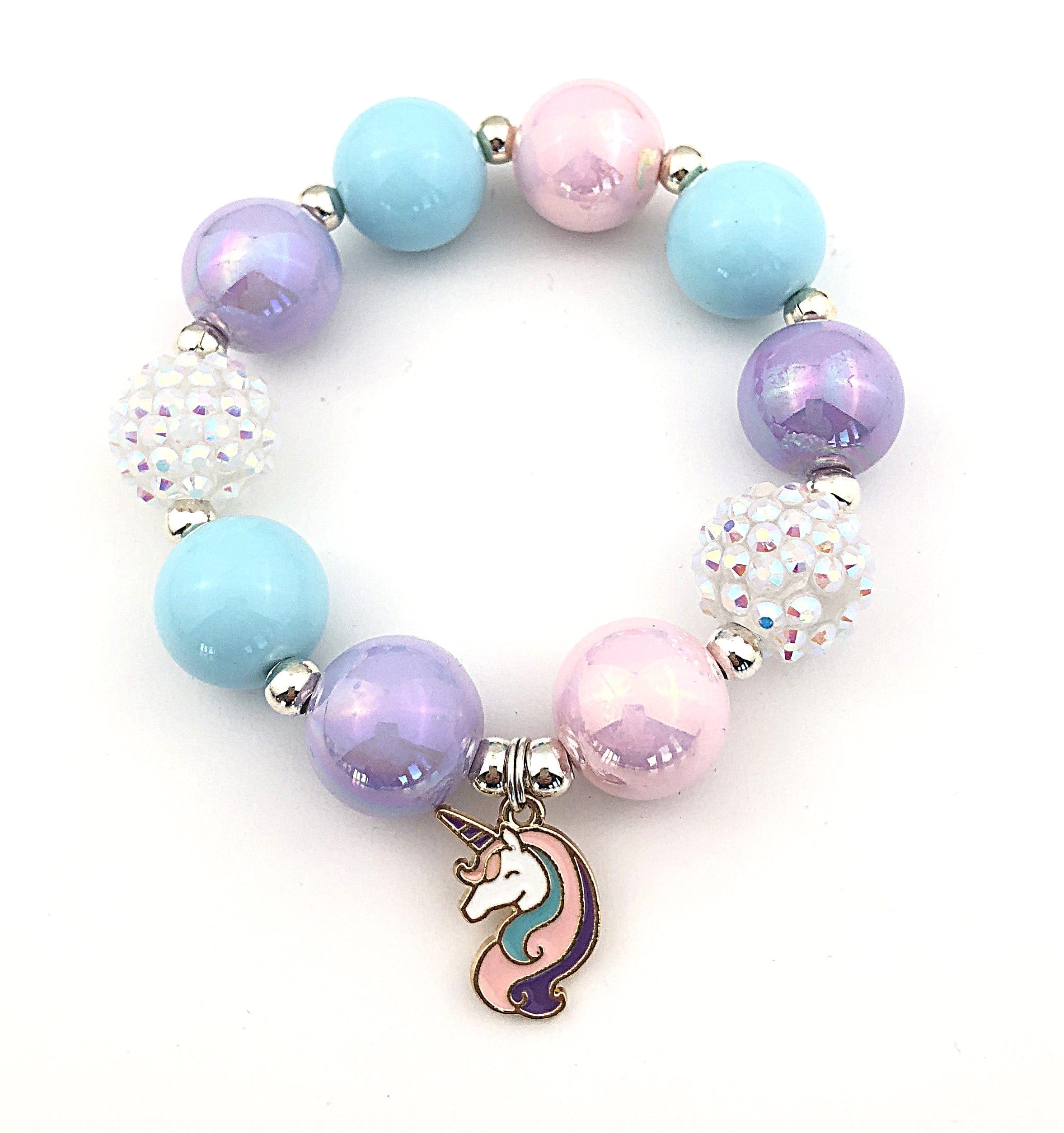 Bubblegum Bella Girls Accessory Unicorn Bubblegum Bella Charm Bracelet 16mm