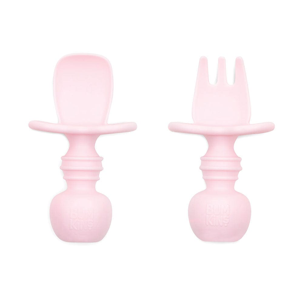 Bumkins Accessory Feeding Bumkins Silicone Chewtensils - Pink