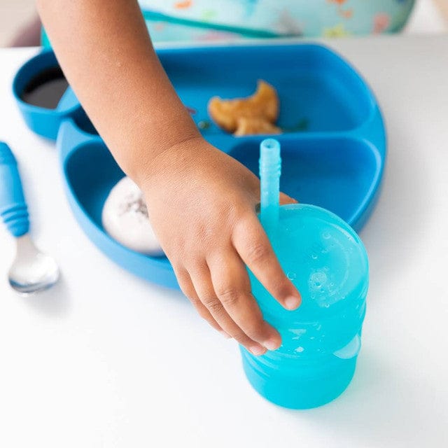 Bumkins Accessory Feeding Bumkins Silicone Straw Cup with Lid