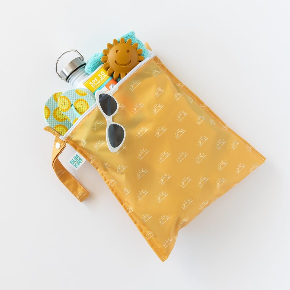 Bumkins Diaper Wet Bags Wet Bag - Sunshine