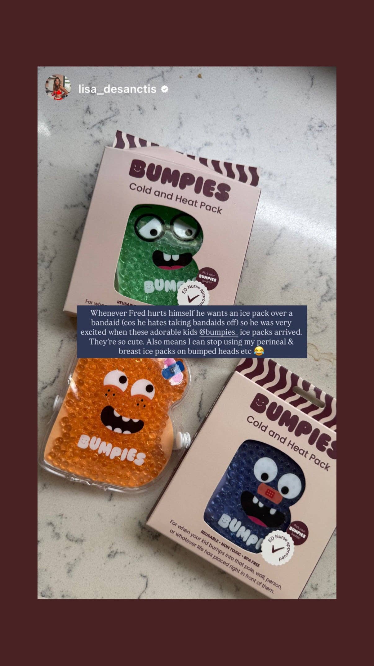 Bumpies Hot & Cold Pack - OOPSIE