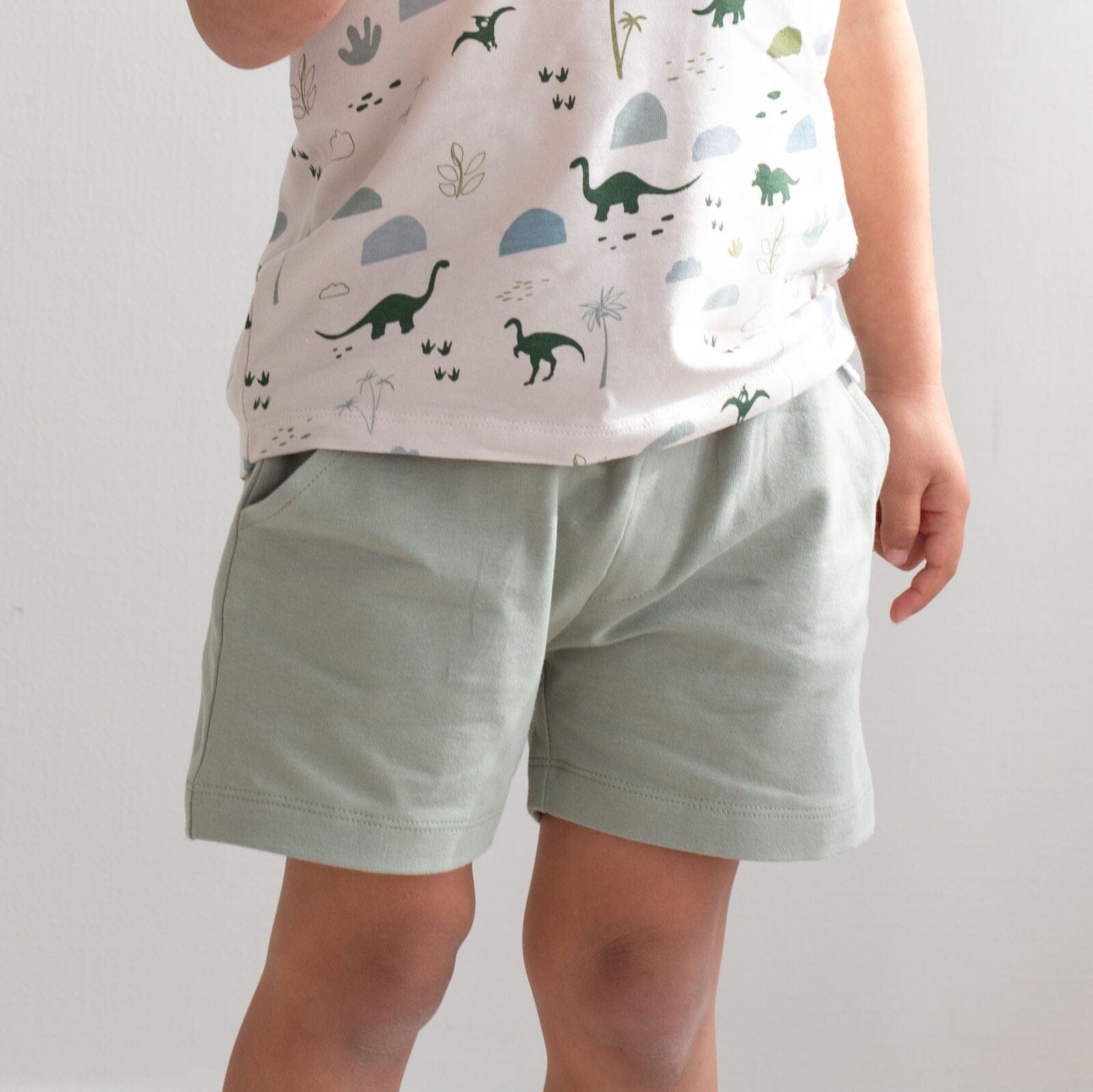 Burrow & Be Boys Bottoms Seagrass Boys Shorts