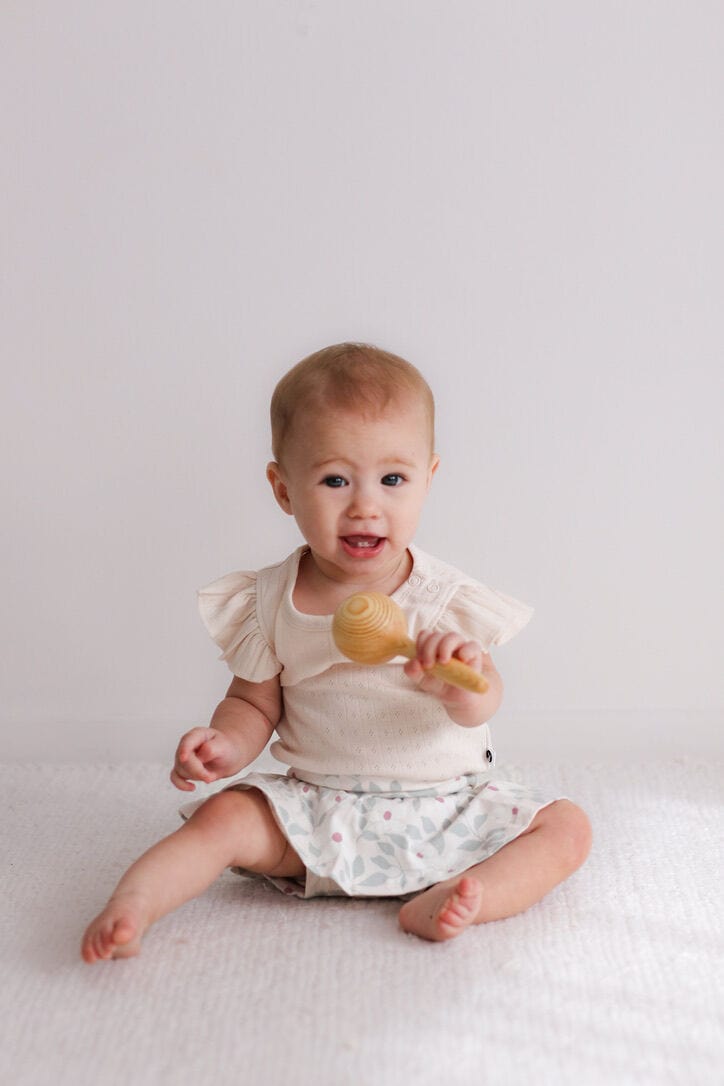 Burrow & Be Girls Bottoms Bellis Bloomer Skirt