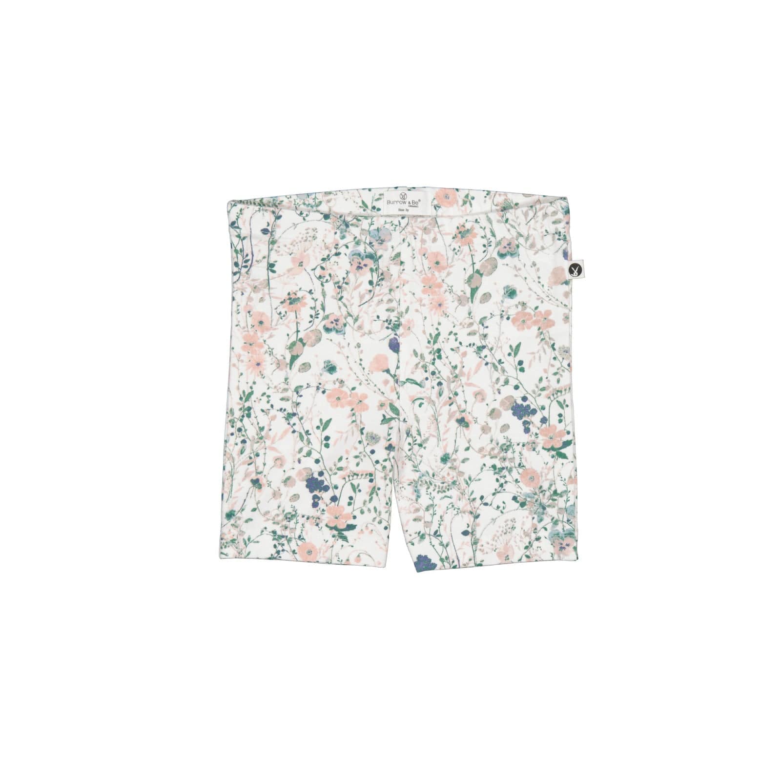 Burrow & Be Girls Bottoms Wildflower Bike Shorts