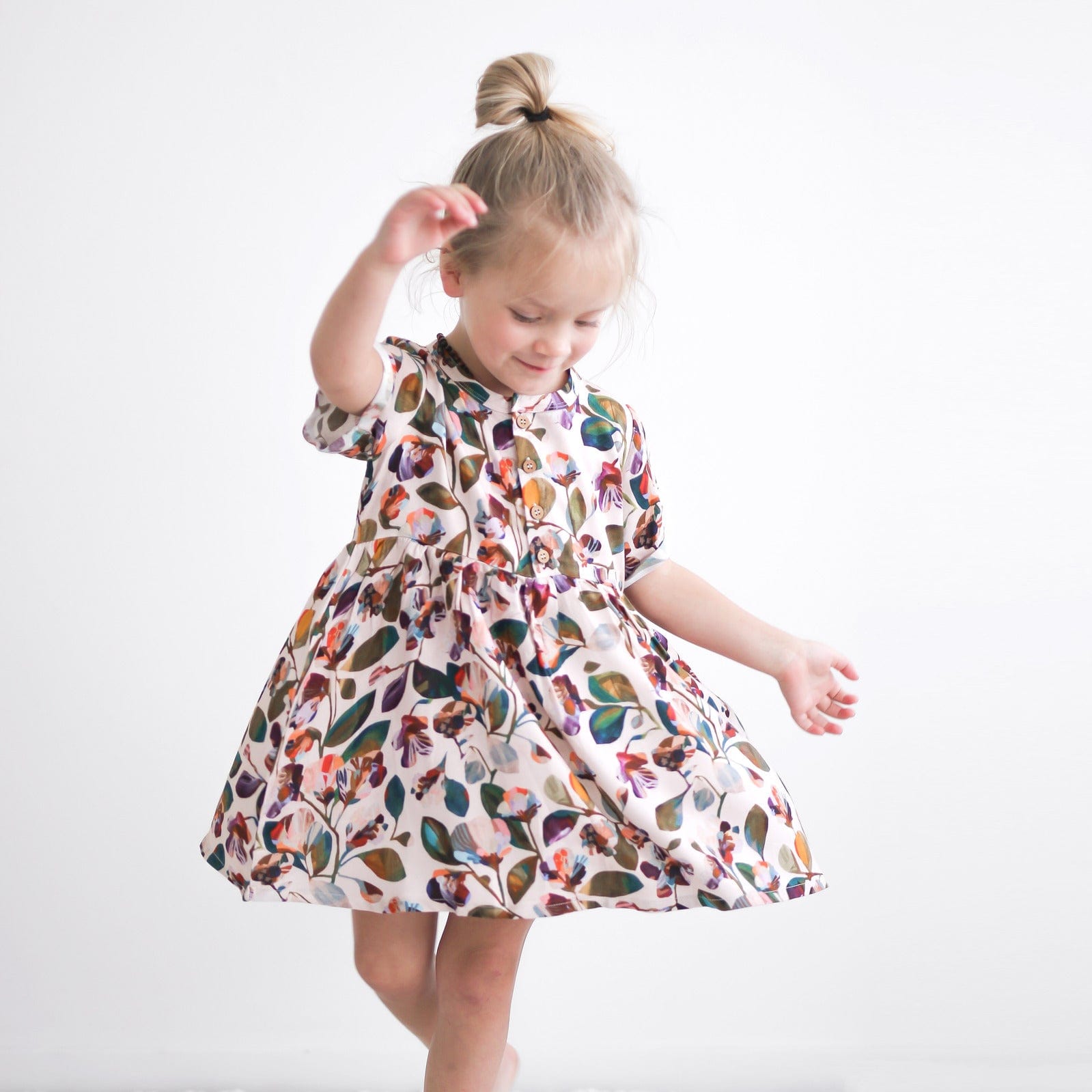 Burrow & Be Girls Dress Garden Party Mila Dress