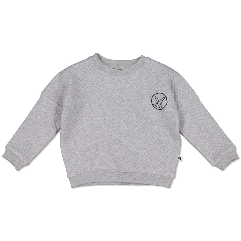 Burrow & Be Unisex Jumper Quilted Riley Sweater