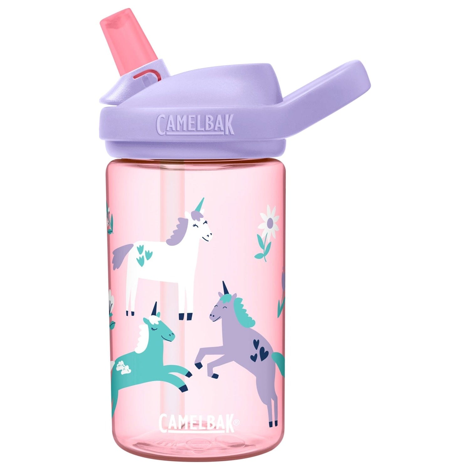 Camelbak Feeding Unicorn Floral Camelbak Eddy+ Kids 400ml Drink Bottle