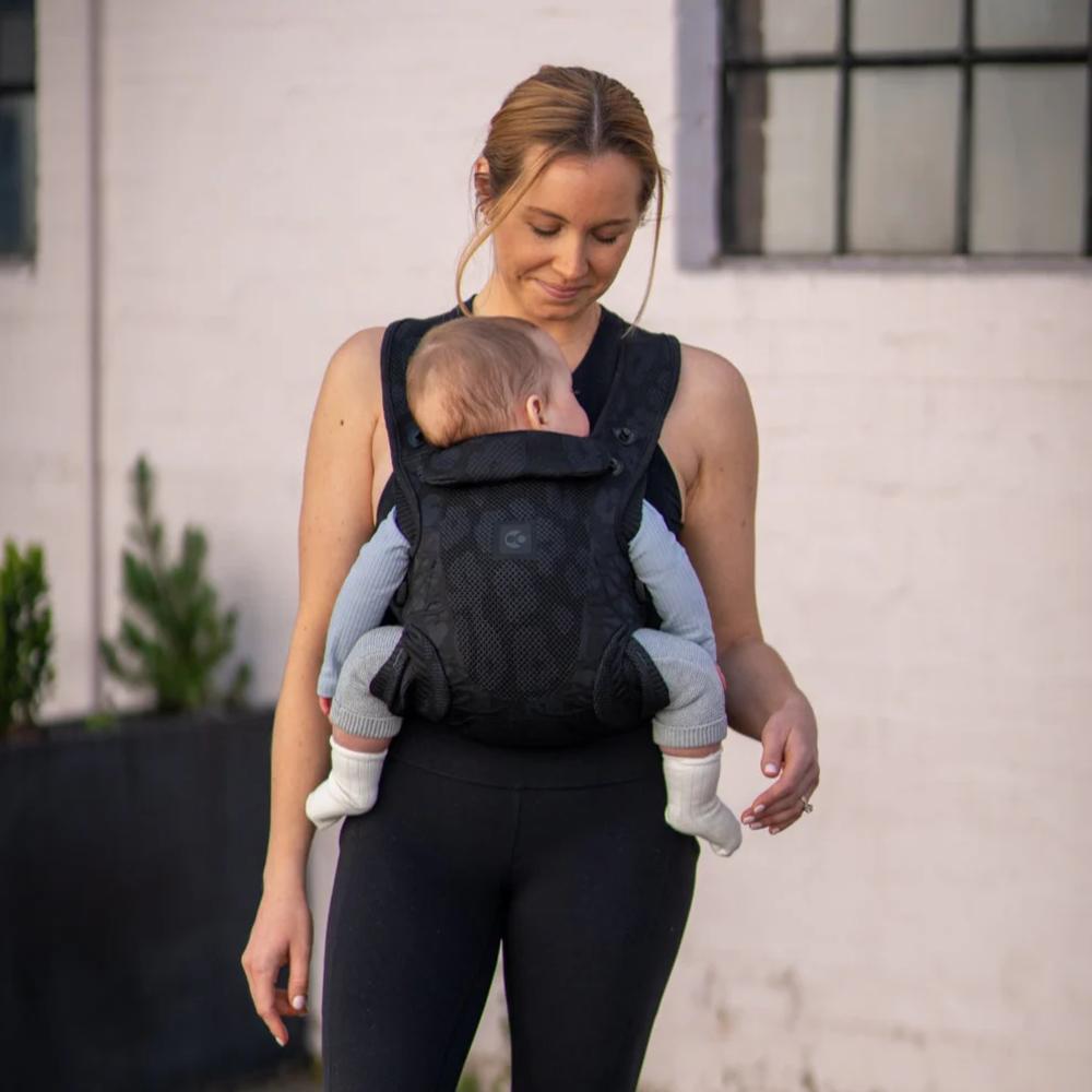 Carifit+ Multi-Position Core Baby Carrier - Black Leopard - Parnell Baby Boutique