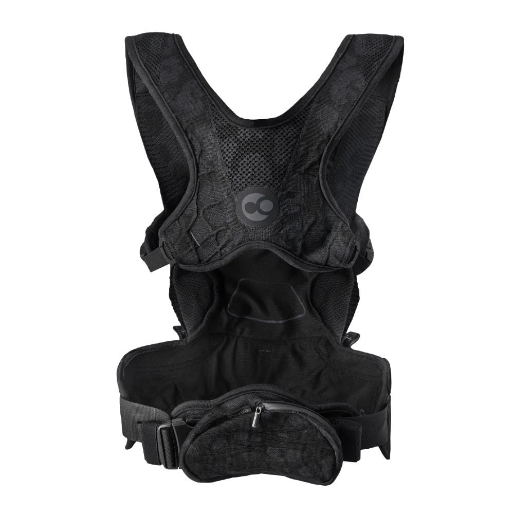 Carifit Accessory Carriers Carifit+ Multi-Position Core Baby Carrier - Black Leopard