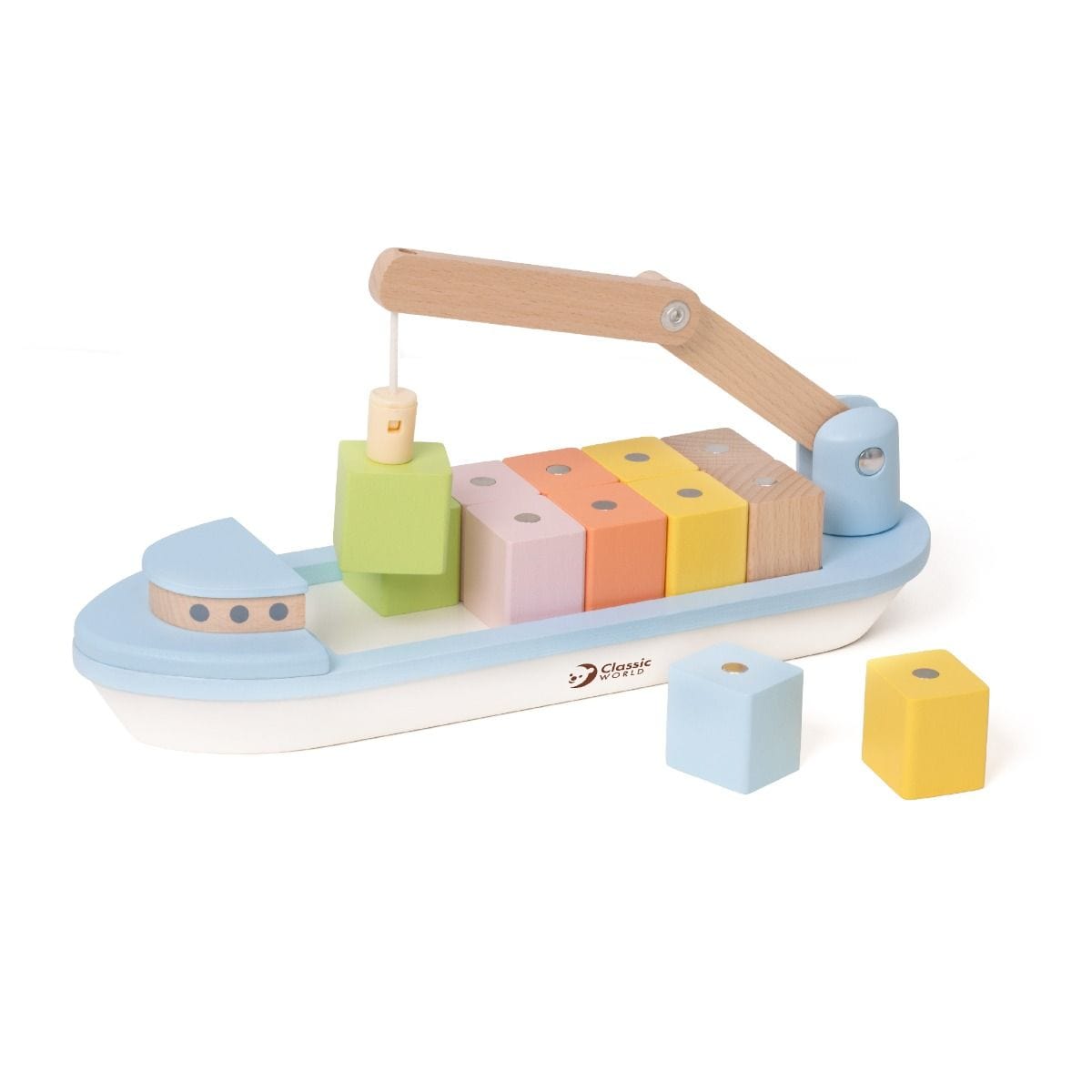Classic World Toys Block Boat