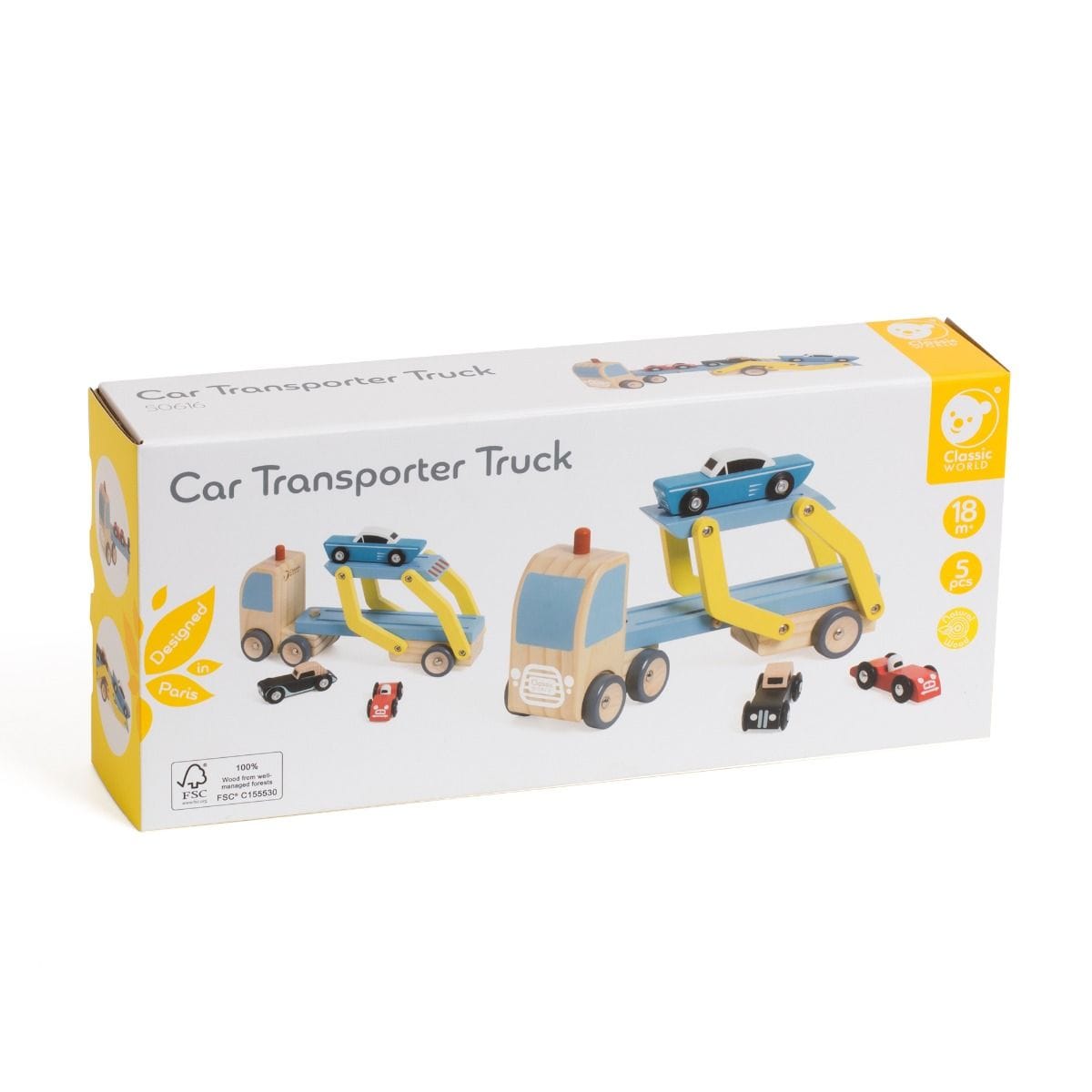 Classic World Toys Car Transporter Truck