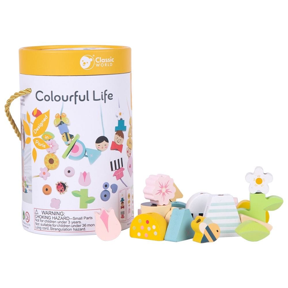 Classic World Toys Colourful Life Beads