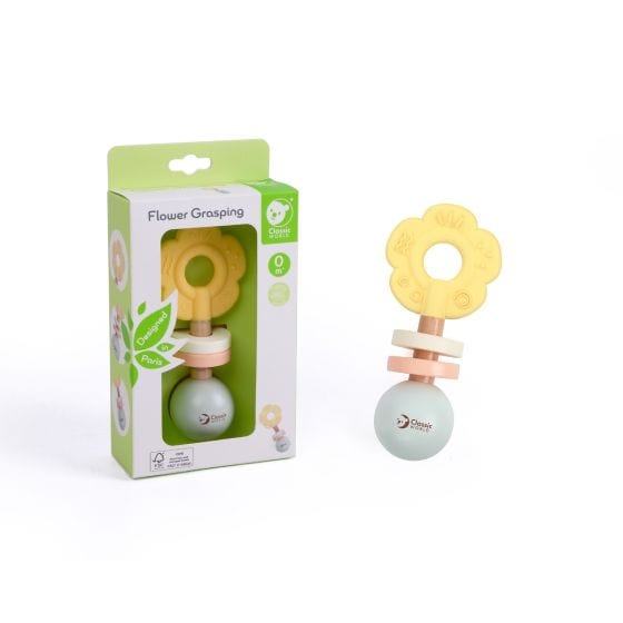 Classic World Toys Flower Grasping Rattle