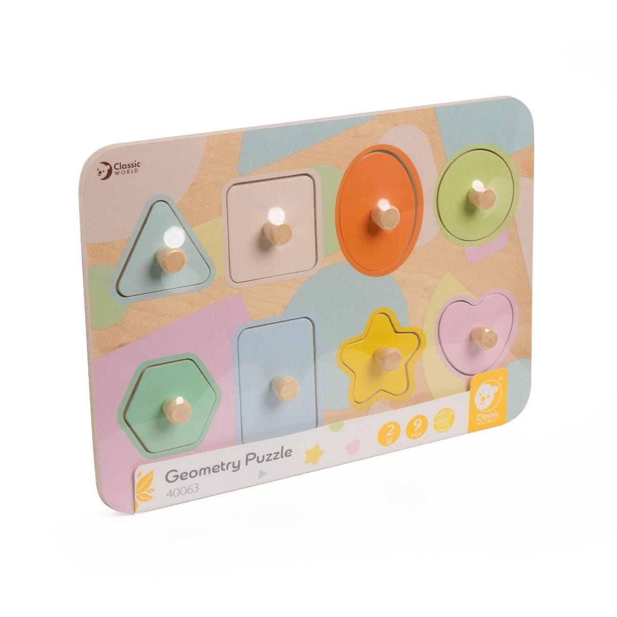 Classic World Toys Geometry Puzzle