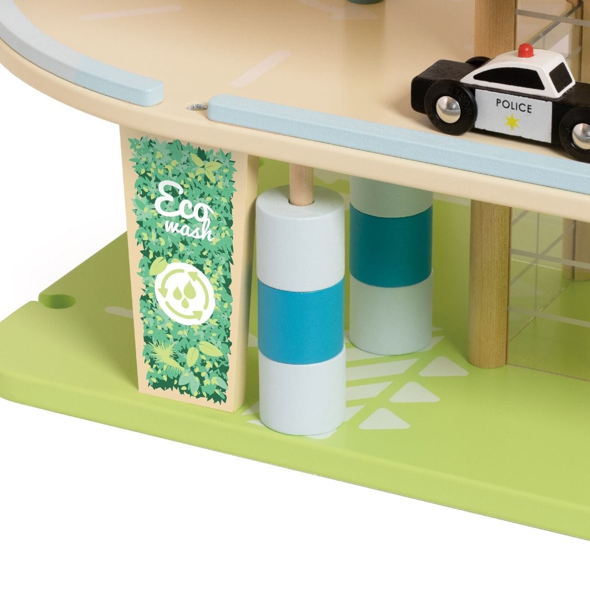 Classic World Toys Green Garage