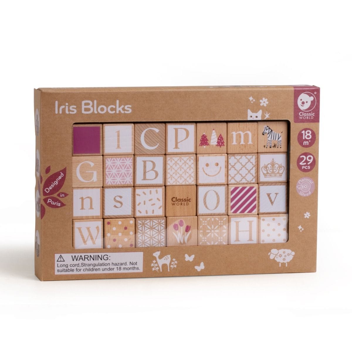 Classic World Toys Iris Blocks