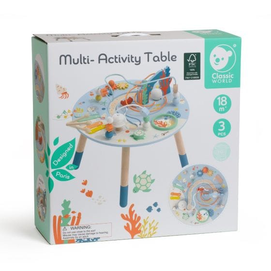 Classic World Toys Multi Activity Table