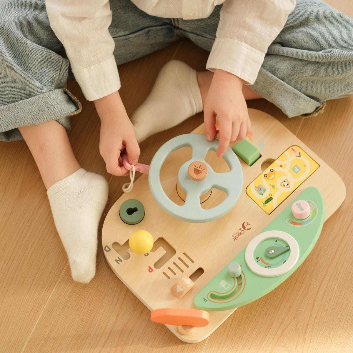 Classic World Toys Multi-Function Steering Wheel