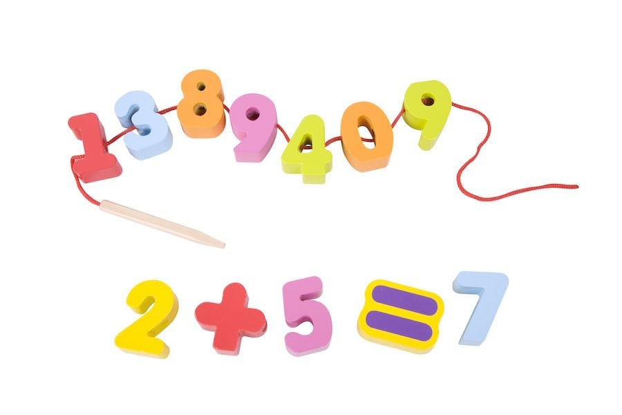 Classic World Toys Number Beads