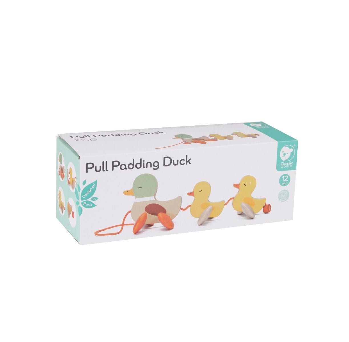 Classic World Toys Pull Paddling Duck