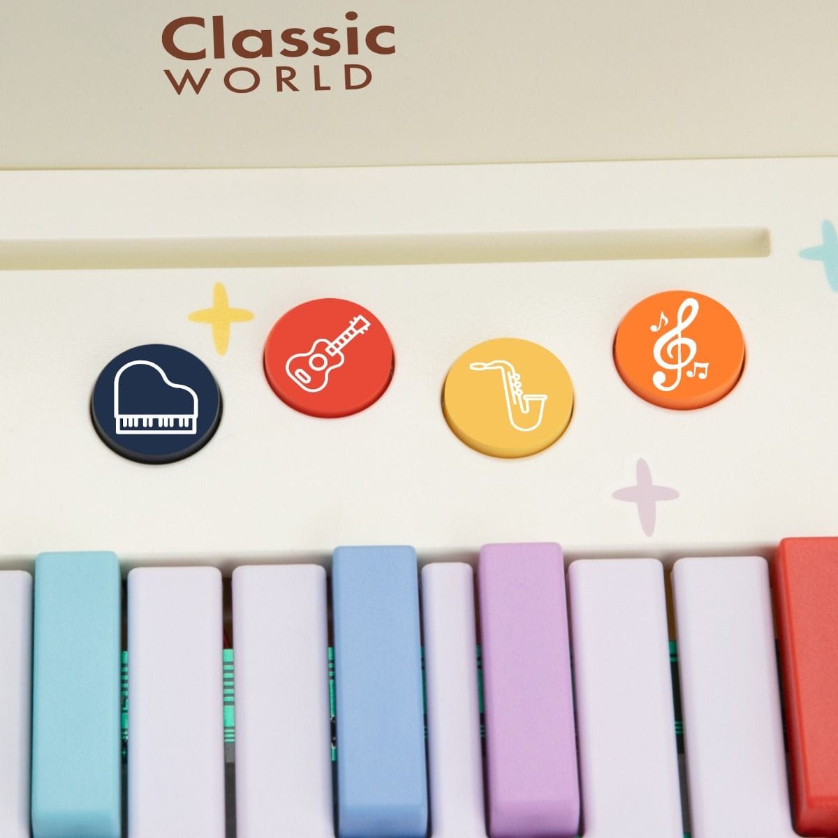 Classic World Toys Rainbow Piano