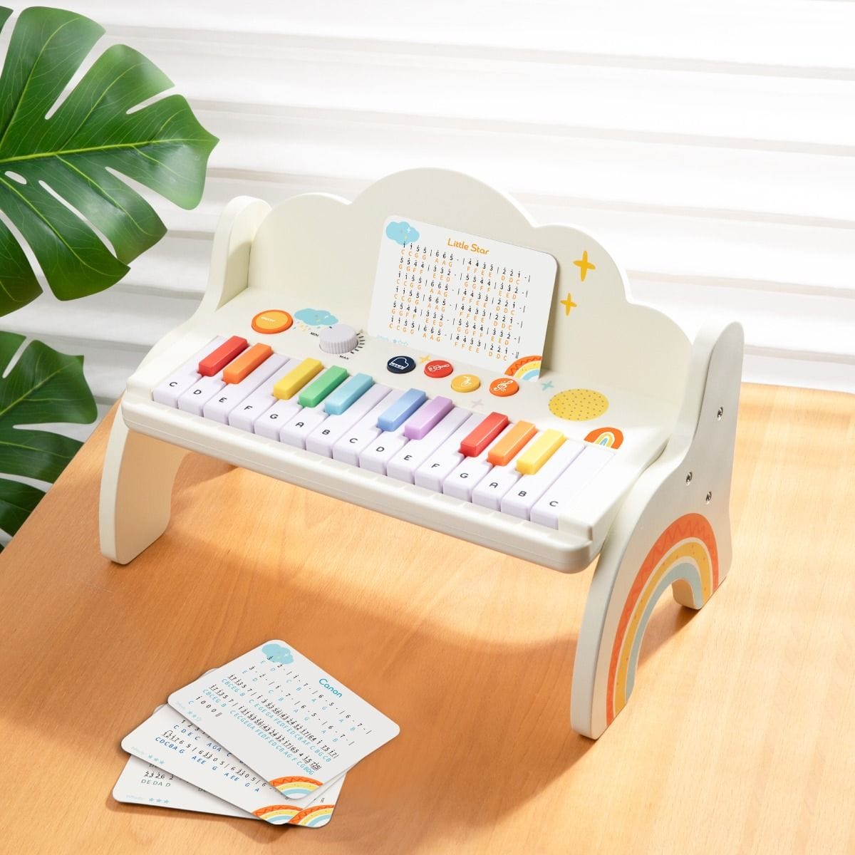 Classic World Toys Rainbow Piano