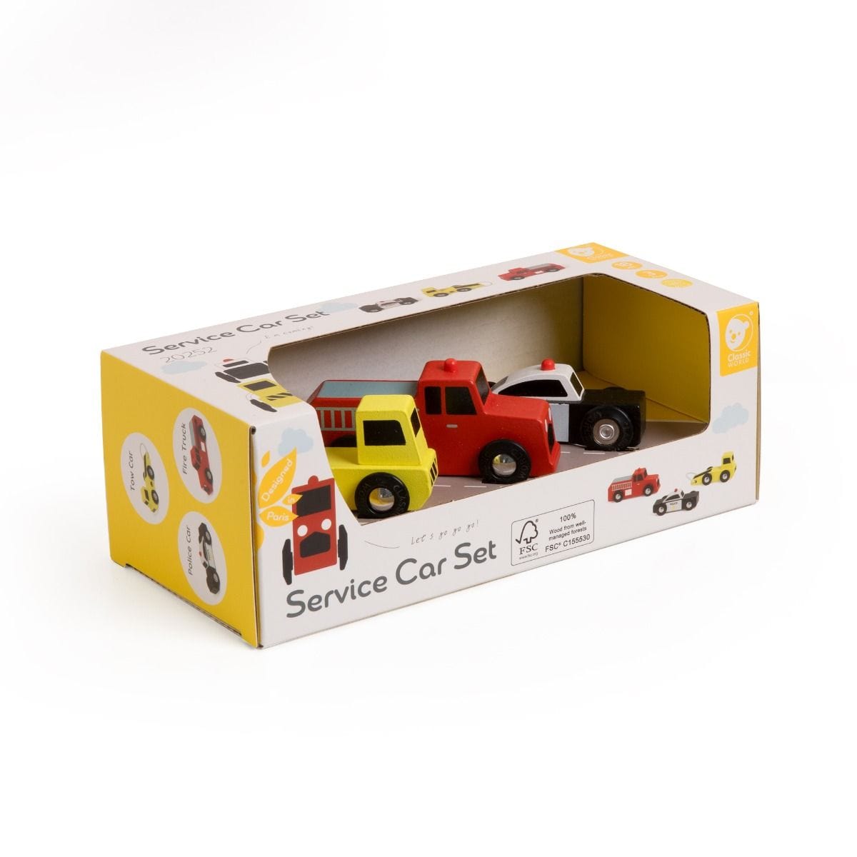 Classic World Toys Service Car Set