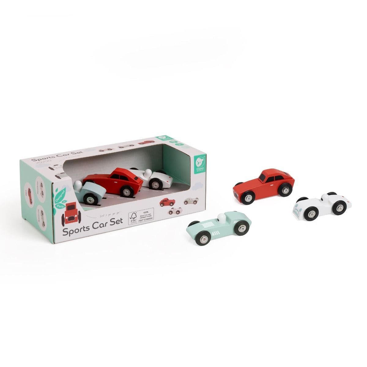 Classic World Toys Sports Car Set