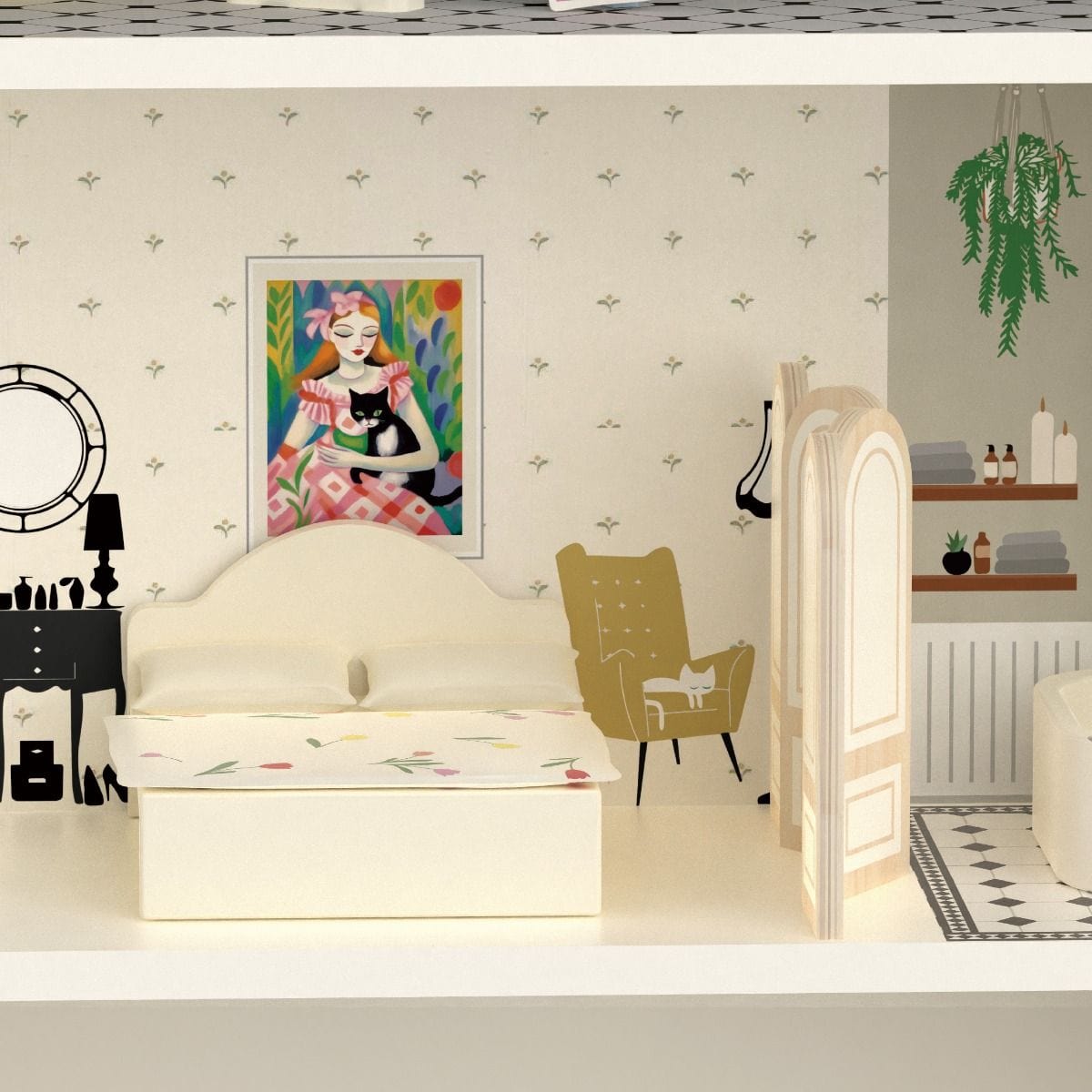 Classic World Toys Vintage Dolls House