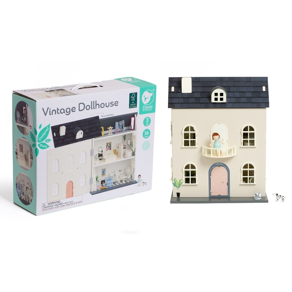 Classic World Toys Vintage Dolls House