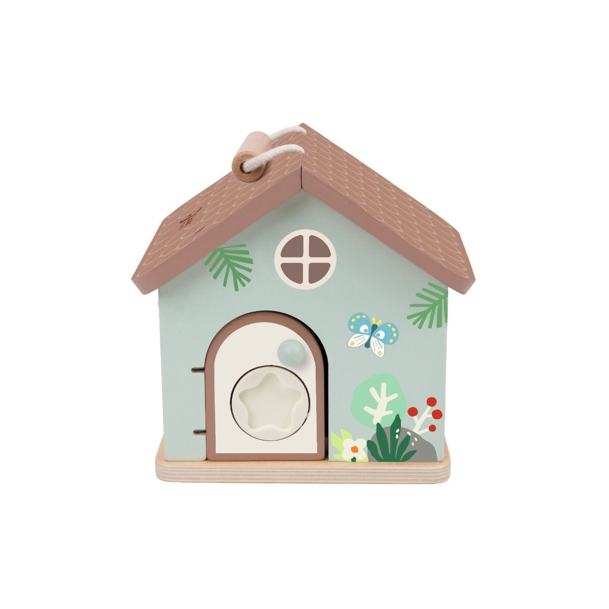 Classic World Toys Wooden Locking House