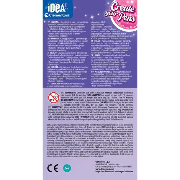 Clementoni Toys Create Your Pens - Best Friends Forever