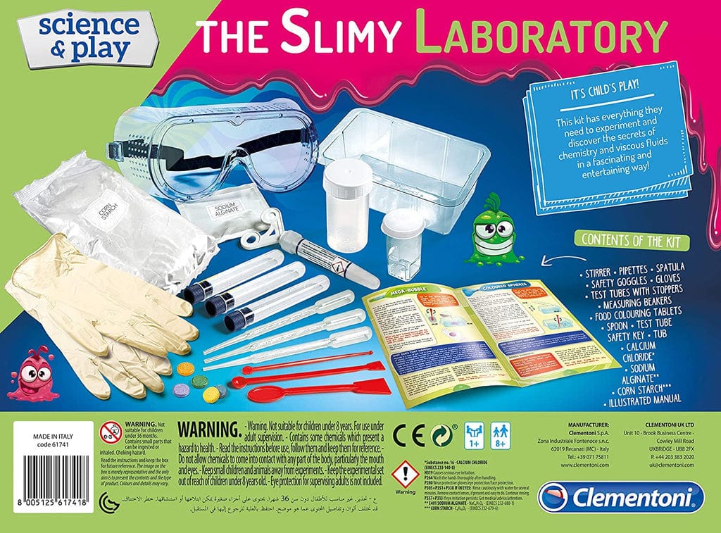 Clementoni Toys Science & Play: The Slime Laboratory