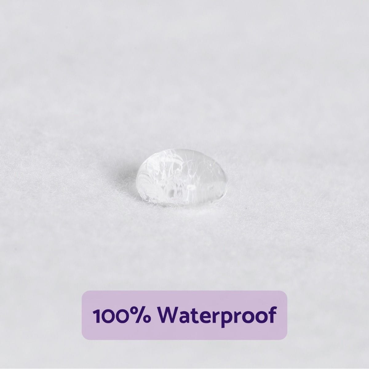ClevaMama Linen Cotton Waterproof Mattress Protector - Single