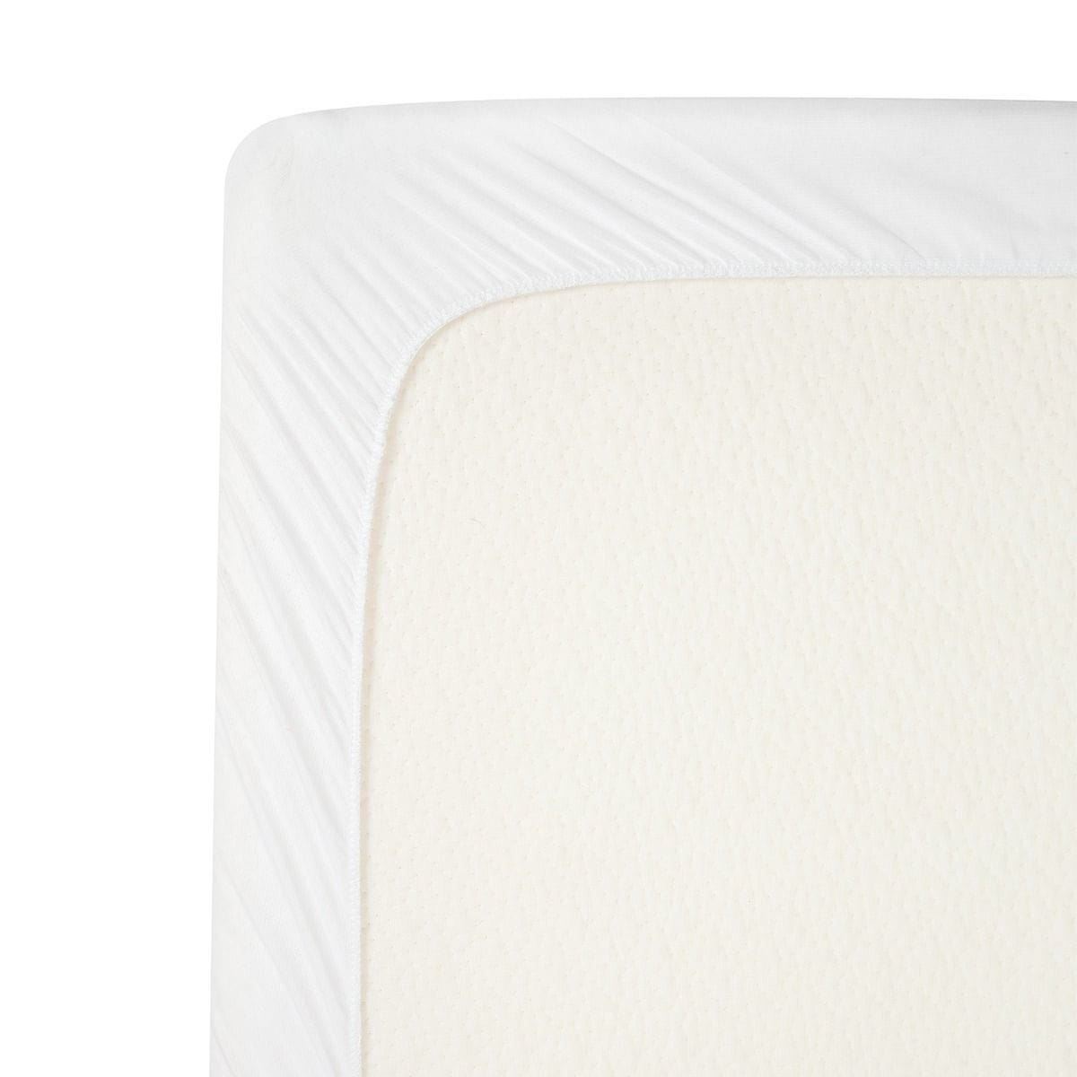 ClevaMama Linen Cotton Waterproof Mattress Protector - Single