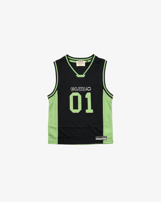 Clubio Tees Black/Green Slam Dunk Tank