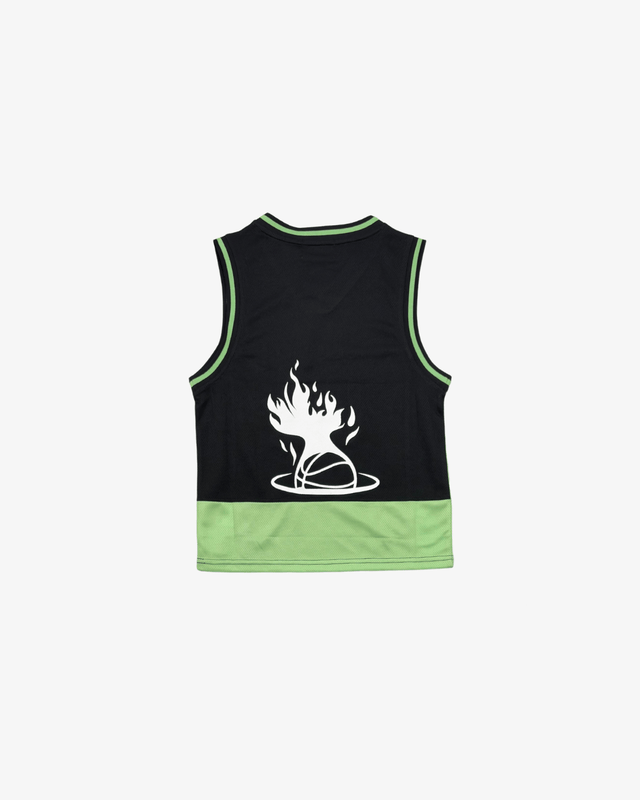 Clubio Tees Black/Green Slam Dunk Tank