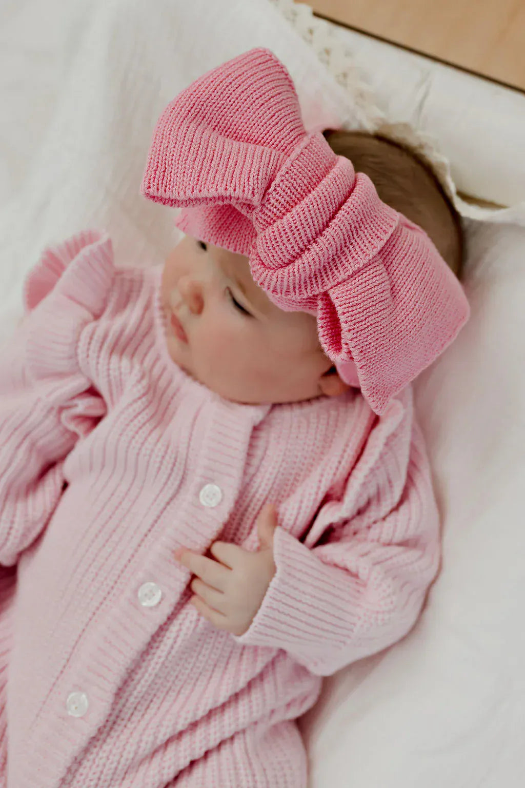 Confetti Kidz Accessory Hair Oversized Top Knot - Rosewater