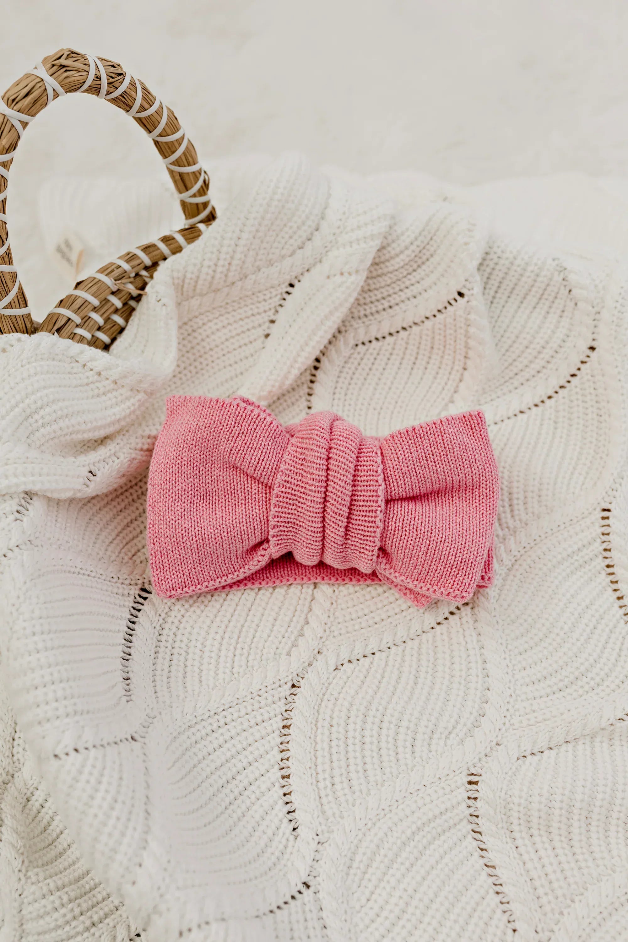 Confetti Kidz Accessory Hair Oversized Top Knot - Rosewater