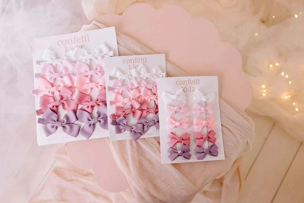 Confetti Kidz Accessory Hair Set of 10 Hair Clips - Large