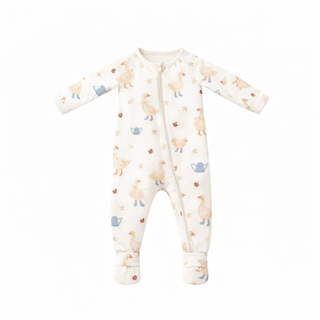 Confetti Kidz Boys All In Ones Country Goose Zipsuit