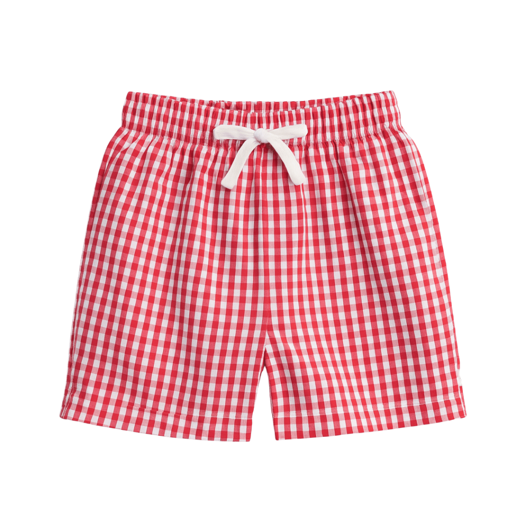Confetti Kidz Boys Pant Red Plaid Check Shorts