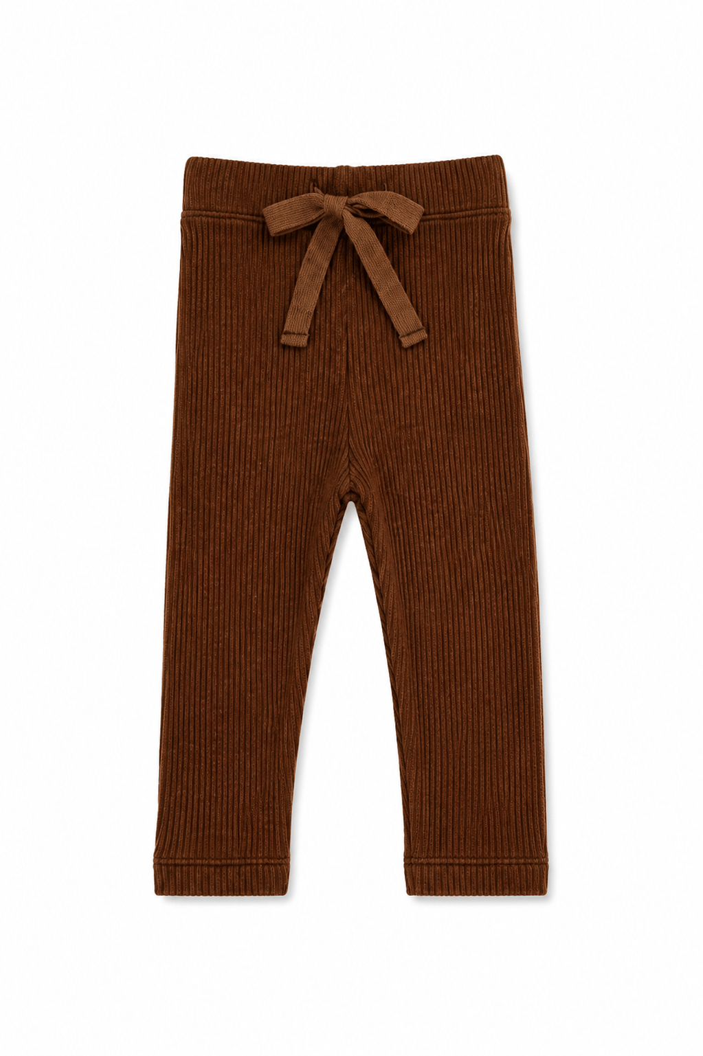 Confetti Kidz Boys Pants Chocolate Ribbed Leggings
